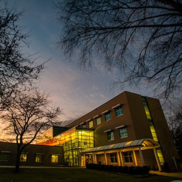 outside view of Lake Ontario Hall